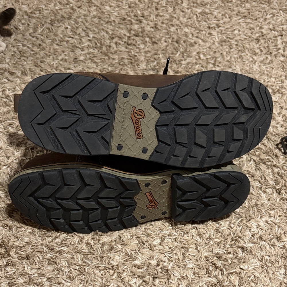 Danner Dark Brown Leather Lace-Up Boots - Picture 5 of 5